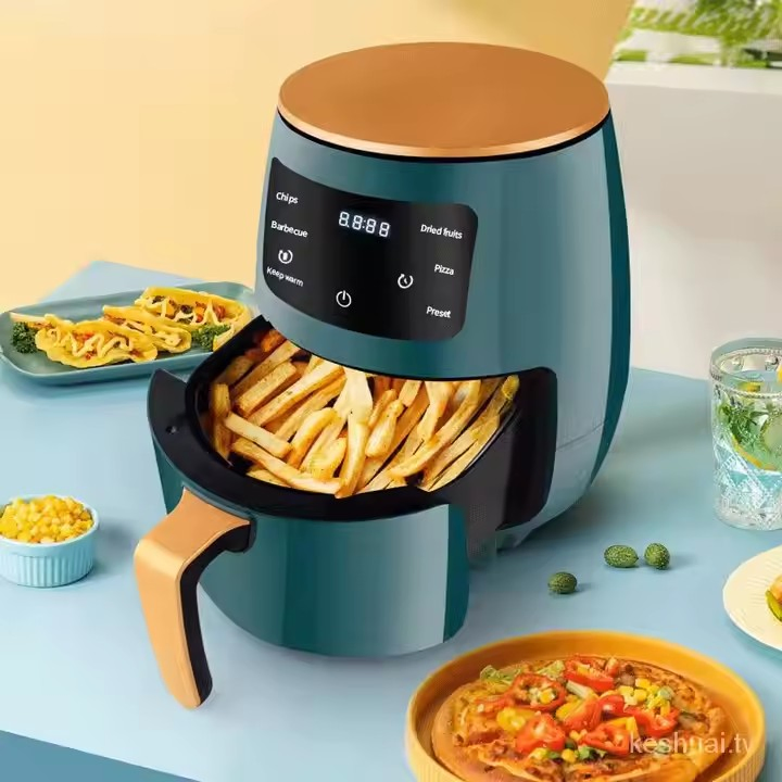 Modern 4.5L Digital Smart Electric Oven Oil-Free Air Fryer with LCD Display for Household Use Smart Air Fryer Oven