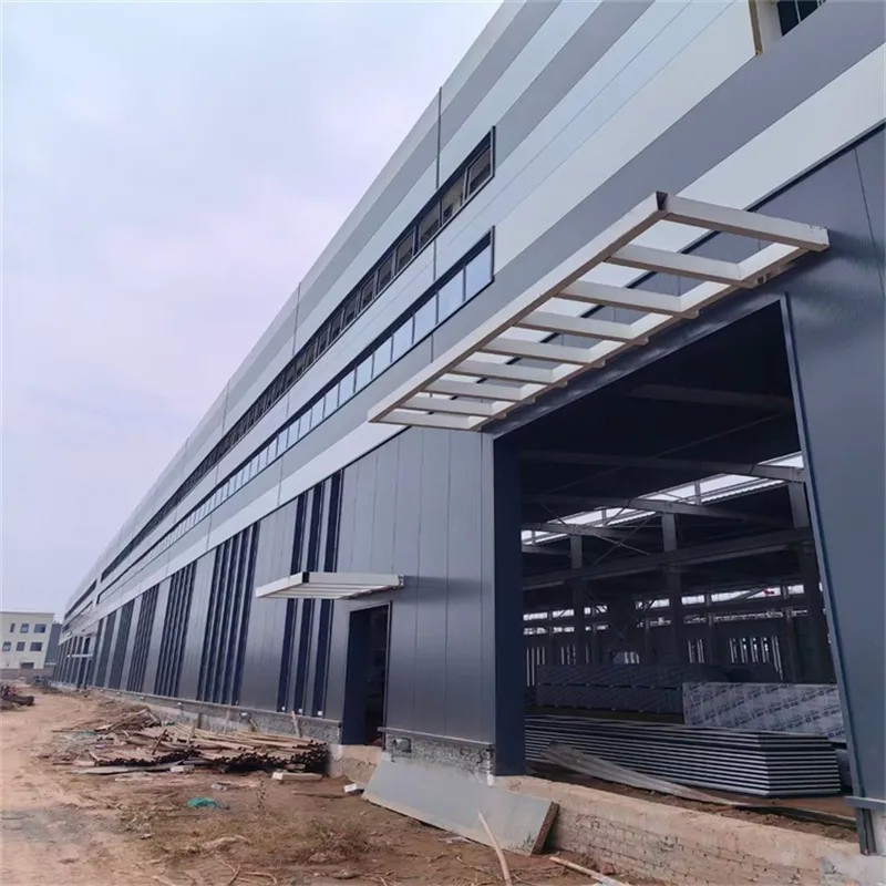Good Price Workshop Column Prefabricated Warehouse Storage Bin Steel Structure Building Galpon