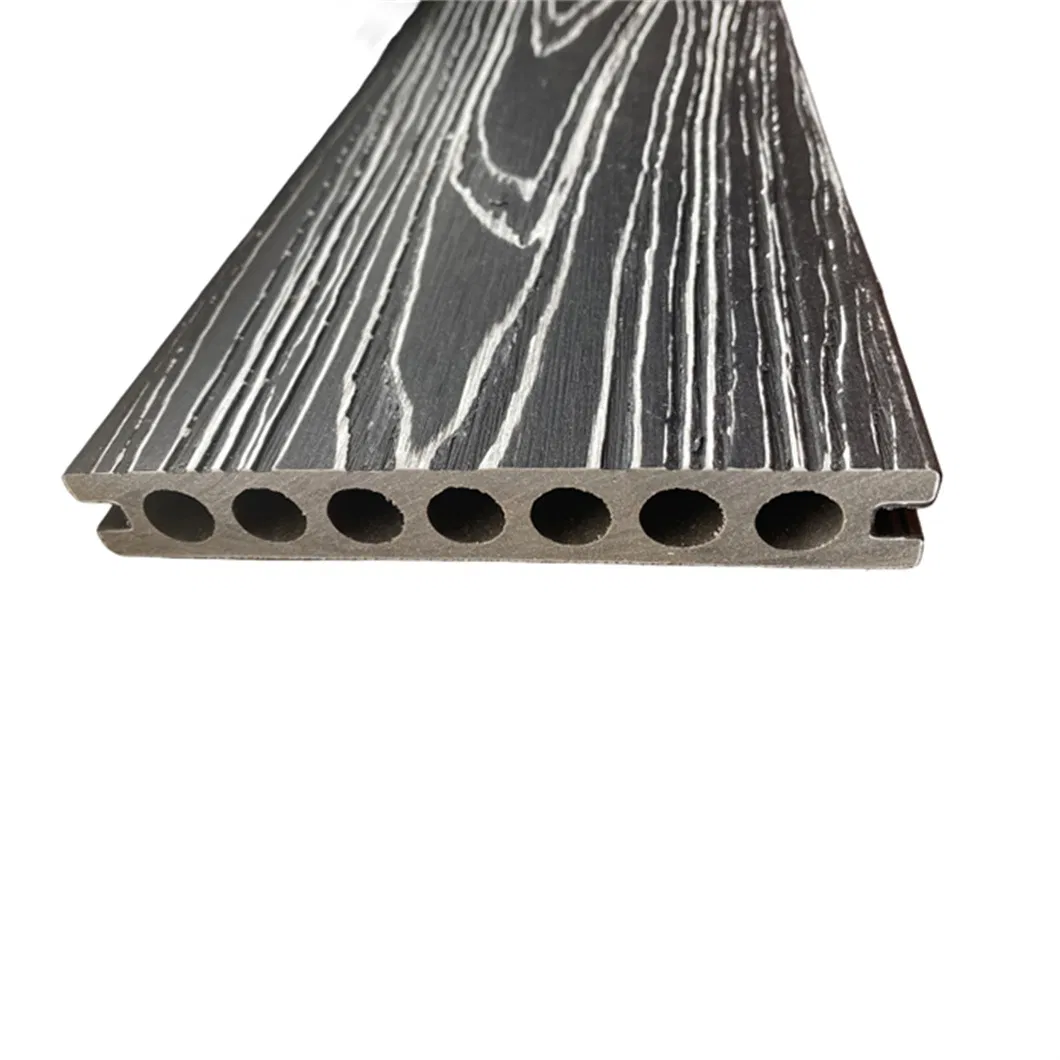 High Quality Anti-Fade145*22.5mm Woodgrain 3D WPC Flooring Decking Embossed Flooring