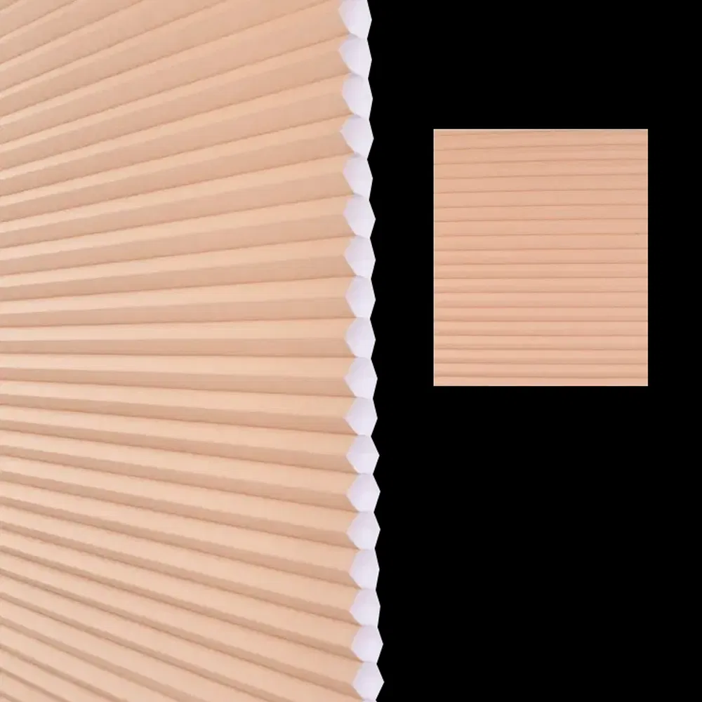 Home Interior Decoration Non Woven Vertical Honeycomb Motorized Blind Fabric for Sliding Door