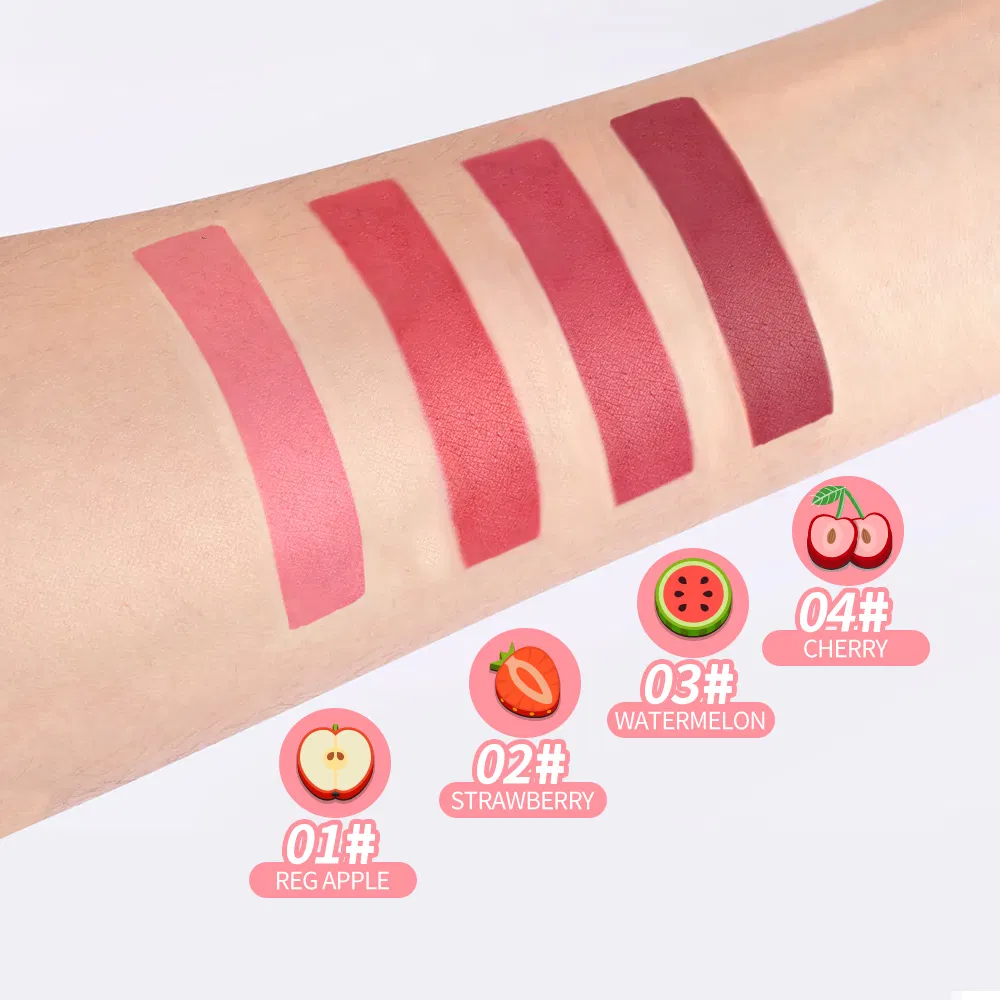 Cherry Mini Lip Tint OEM Waterproof Long Lasting Lip Makeup Bulk Price Fruit Lip Care Cosmetic