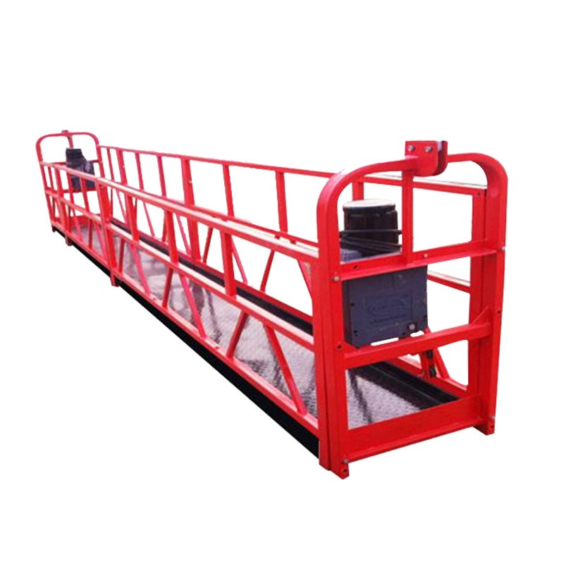 Electric Hanging Basket for High-Altitude Work in Exterior Wall Construction