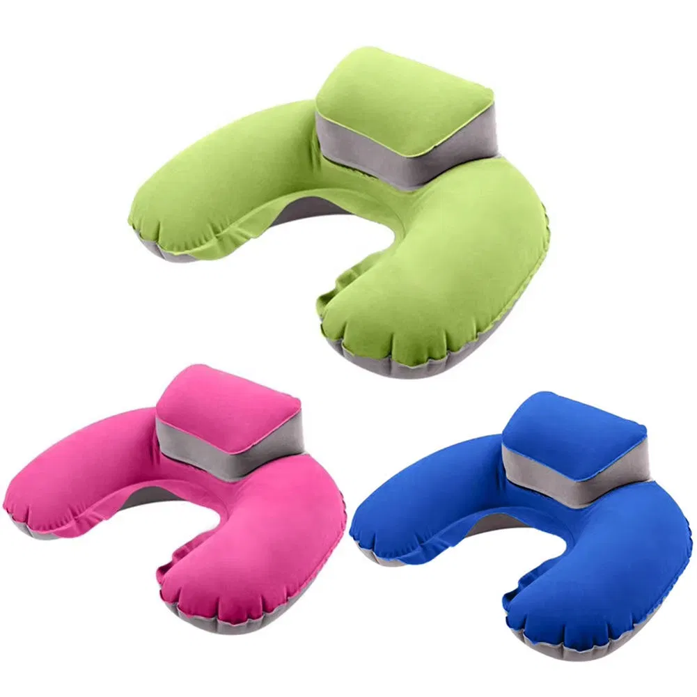 Wholesale Inflatable Neck Pillow for Car Airplane Travel Headrest