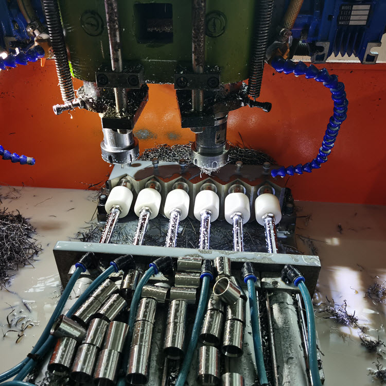 304 Stainless Steel High Flow Brushed Square Concealed Shower Set with Shower Handle