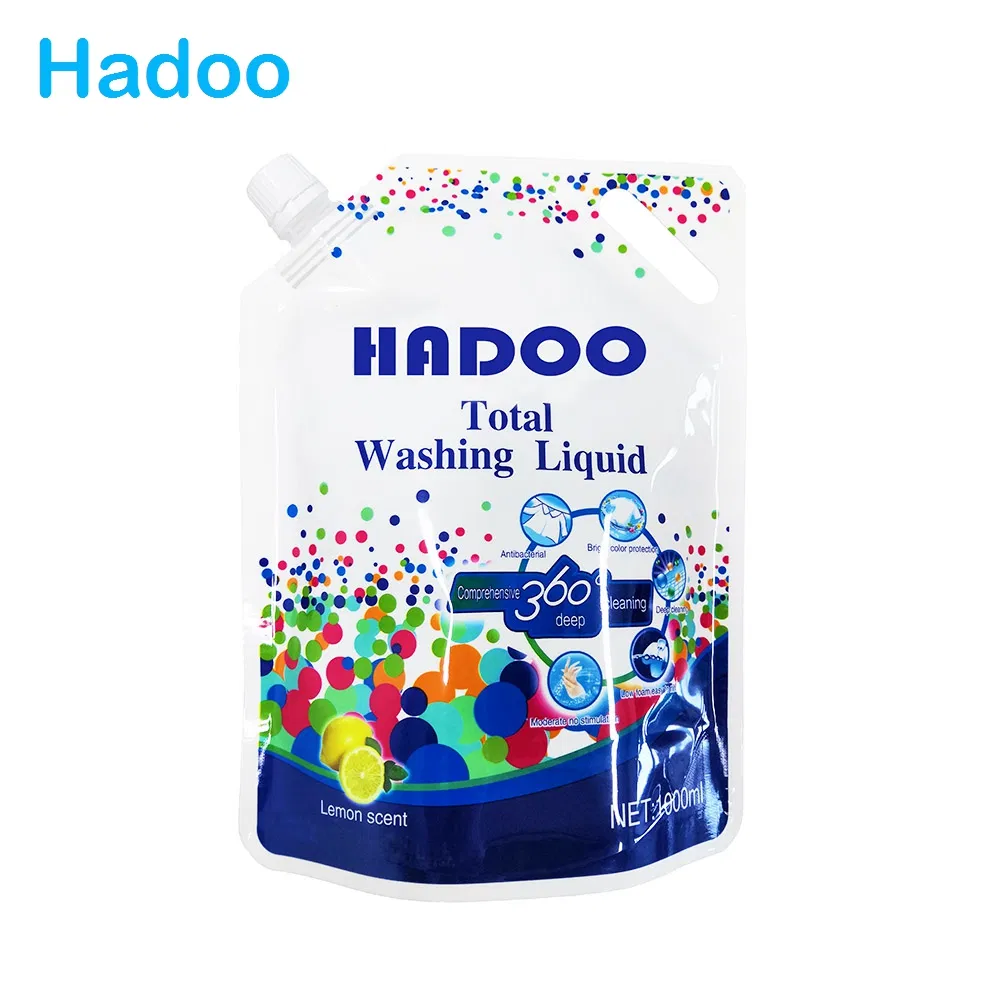 Hot Sale ODM Doypack Concentrated Liquid Laundry Washing Detergent Laundry Pods Washing Pods