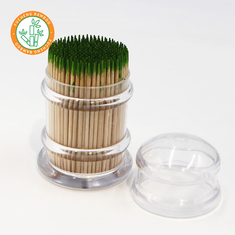 Custom Logo Bamboo Toothpicks, Food-Grade and Eco-Friendly, Bulk Wholesale for Parties and Events