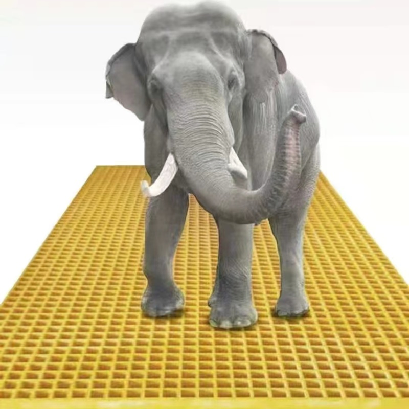10% Discount! Non-Conductive Durable FRP Molded Grating Fiber Glass Animal Floor Grating