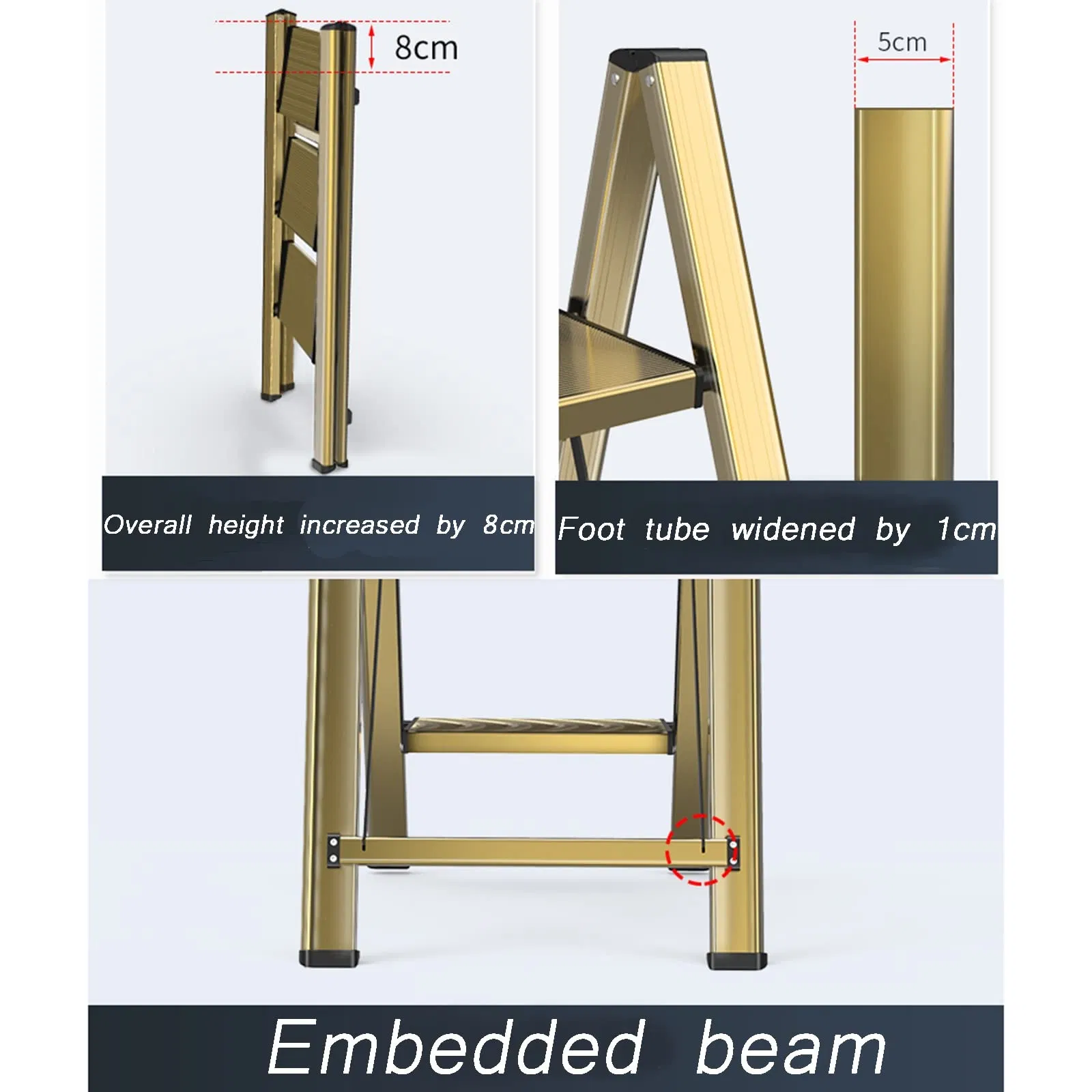 China Supplier Modern Style Indoor Outdoor Multipurpose Aluminum Ladder Factory