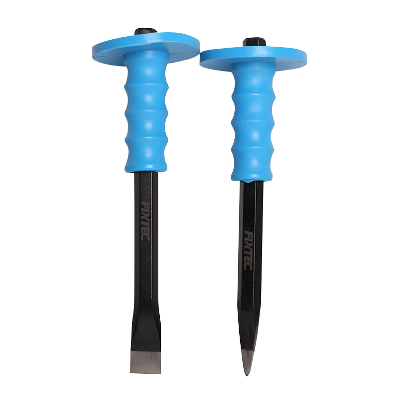 Долото холодное Fixtec 45# с рукояткой PP