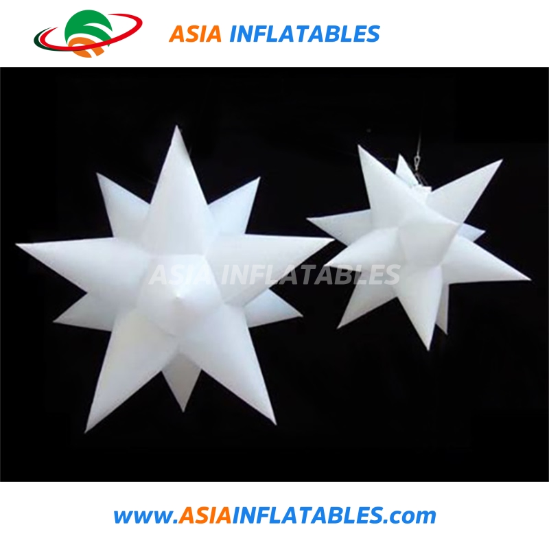 Inflatable Spiky Spheres Decoration Star /Decorative Stage Inflatable Light Star