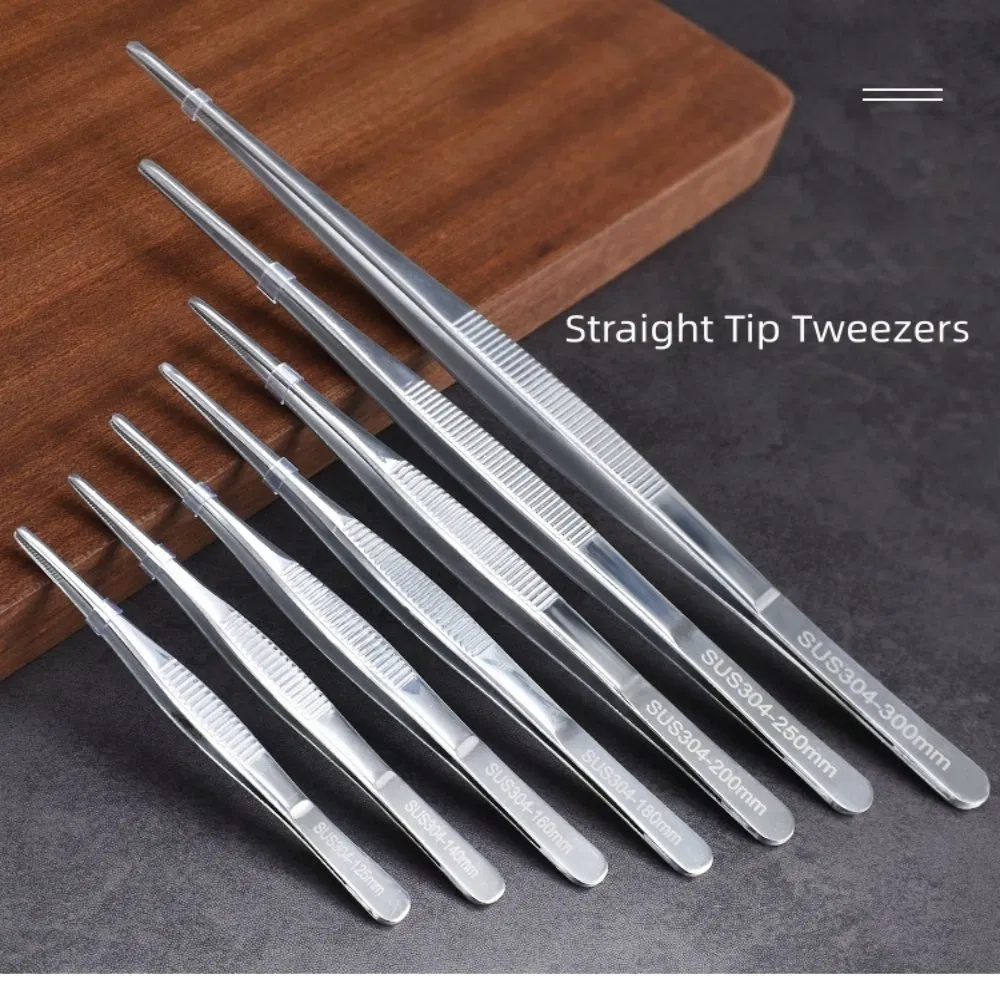 Extra Long Gardening Water Plant Fish Tank Aquarium 304 Stainless Steel Tweezers