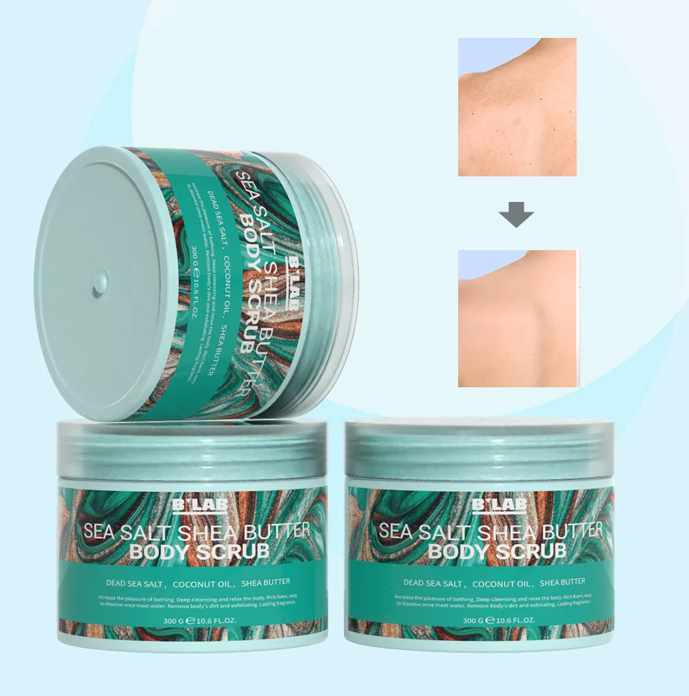 Wholesale Private Label Factory Directly Exfoliating Sea Salt Body Scrub