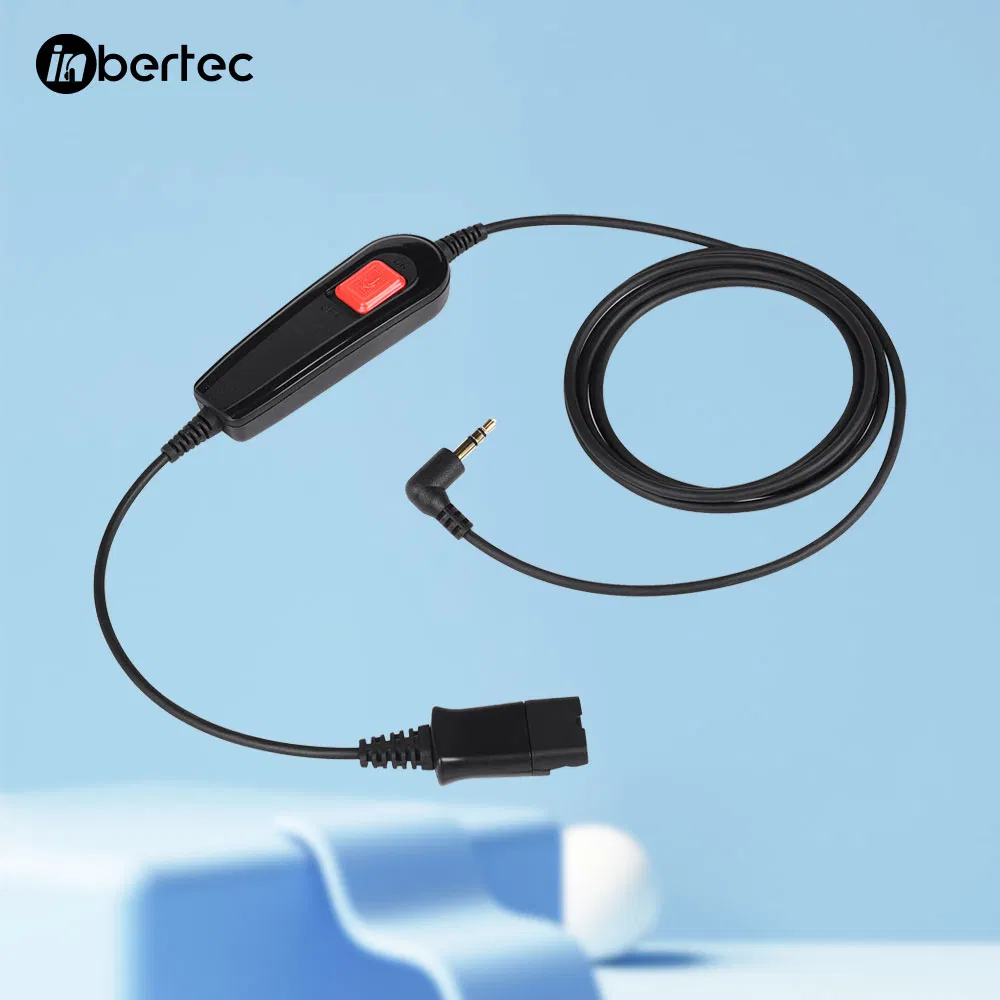 Кабель с L-образным разъемом 3.5 мм и контролем