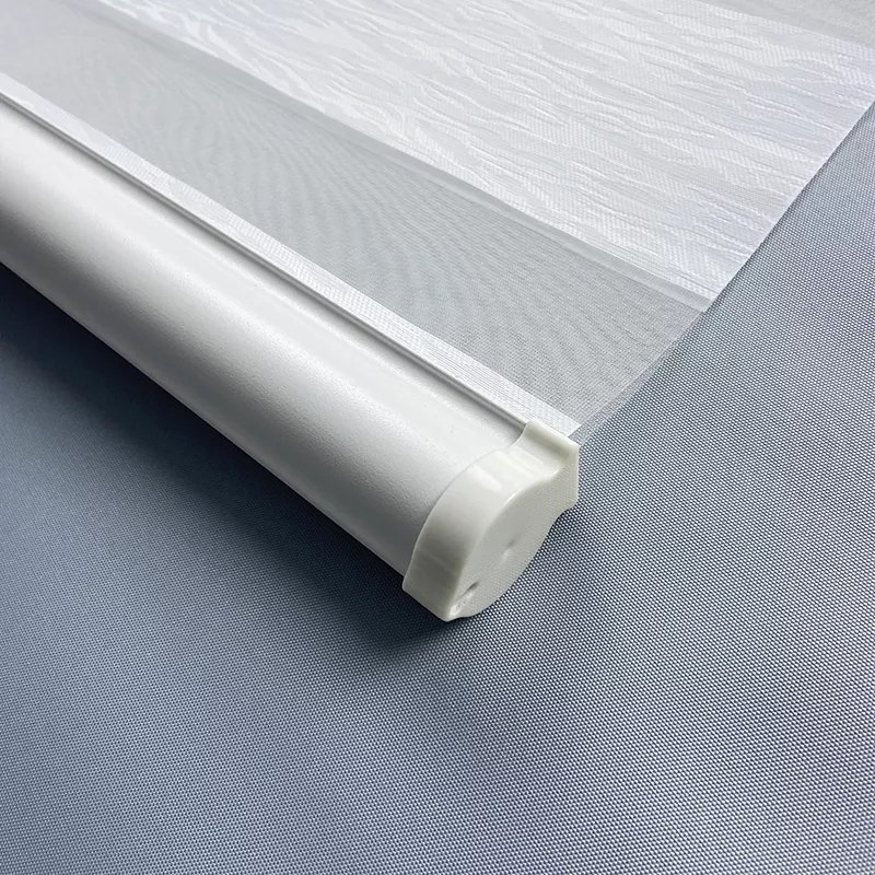 Window Curtains Waterproof Zebra Blinds Double Layer Roller Shades Blackout