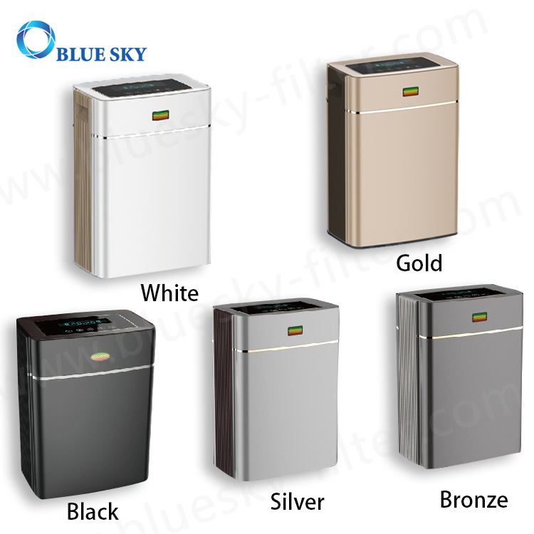 Home Portable 6 Stages Filtration System Remove Formaldehyde Pm2.5 Voc Smoke Dust Ionic Air Purifier Ap-C230A