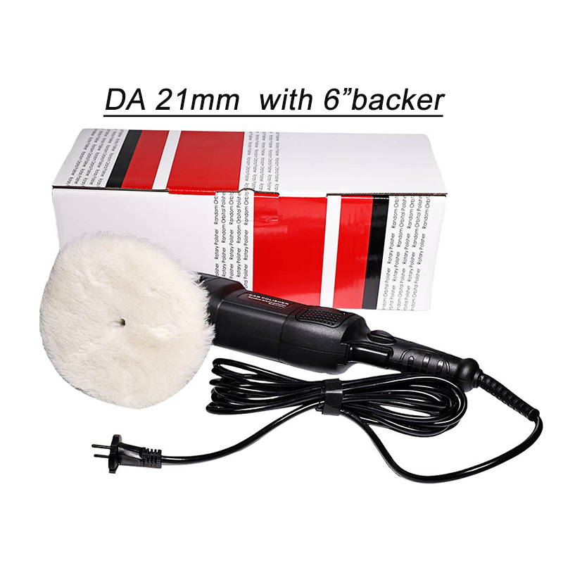 Buffiing King Da Polisher Set 21mm 6inch Dual Action Polisher with 5 Polishing Pads Car Polishing Machine