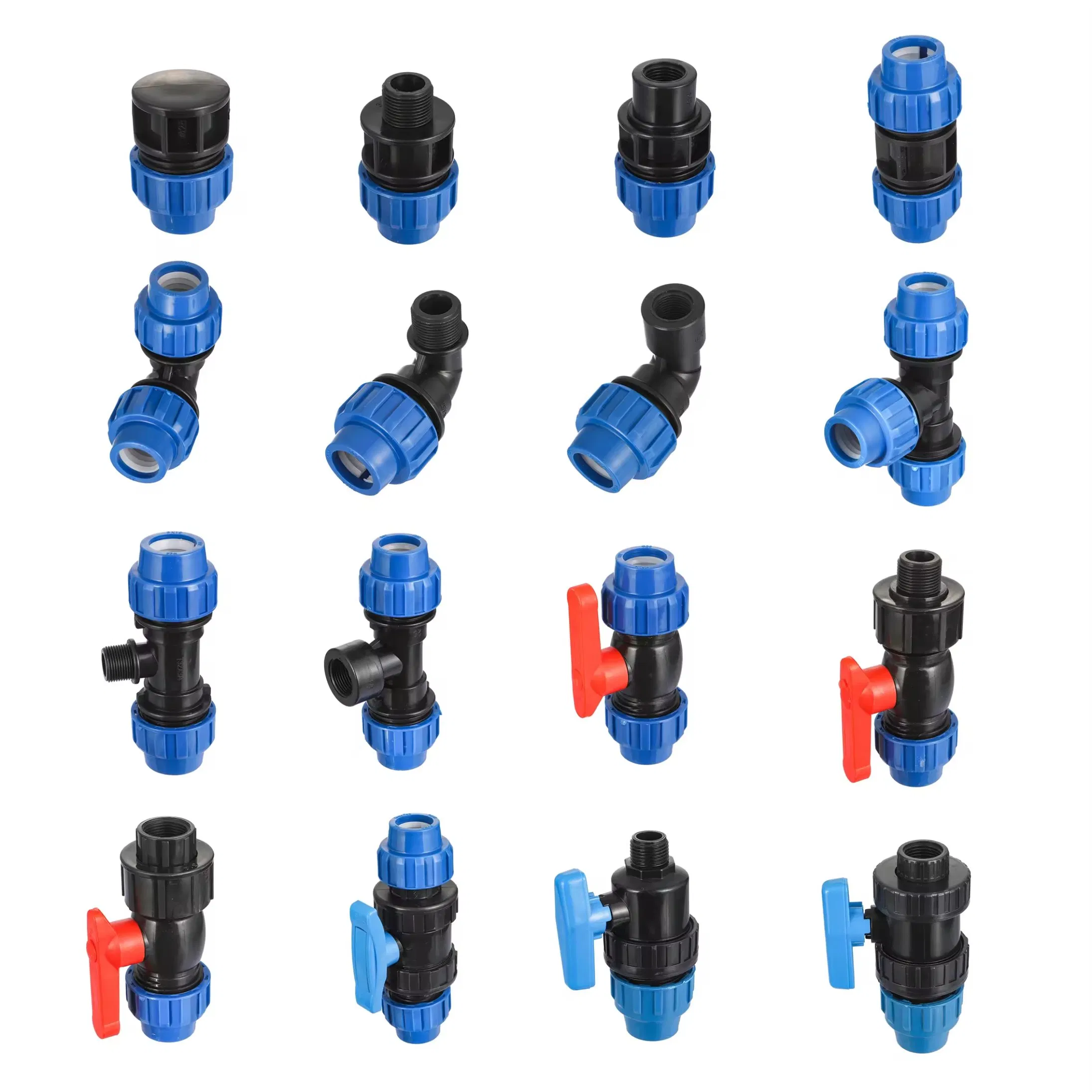 Фитинги HDPE Ifan для водоснабжения, 20-110 мм