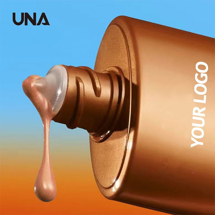 OEM Cosmetic Cream Bronzing Drops Highlighter Makeup for Skin Glow Custom Logo Vegan Face and Body Shimmer