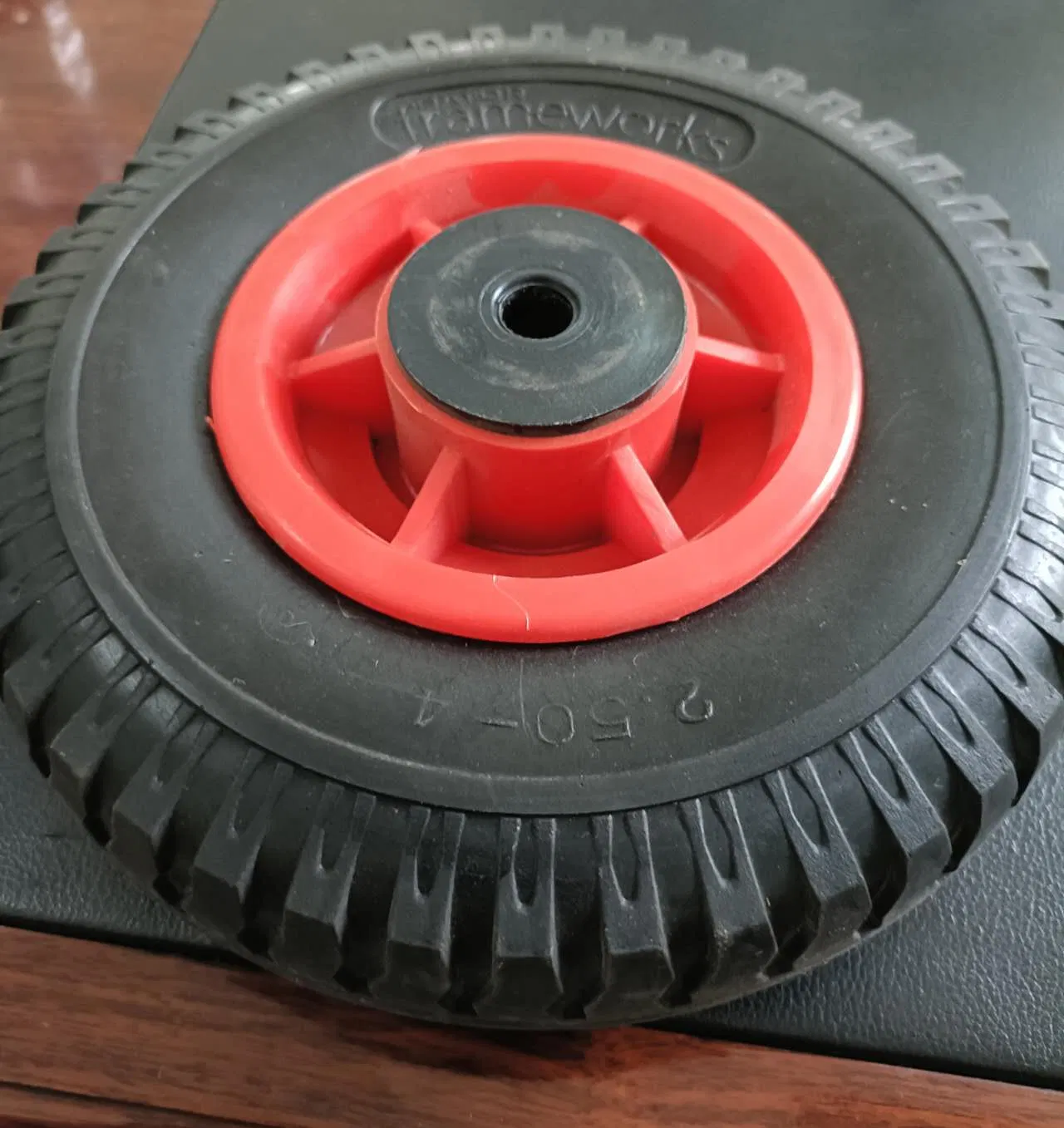 8 Inch Solid PU Foam Silent Caster Wheel 2.50-4 Non-Marking Floor Protection, for Hospital, Library, Hotel Furniture