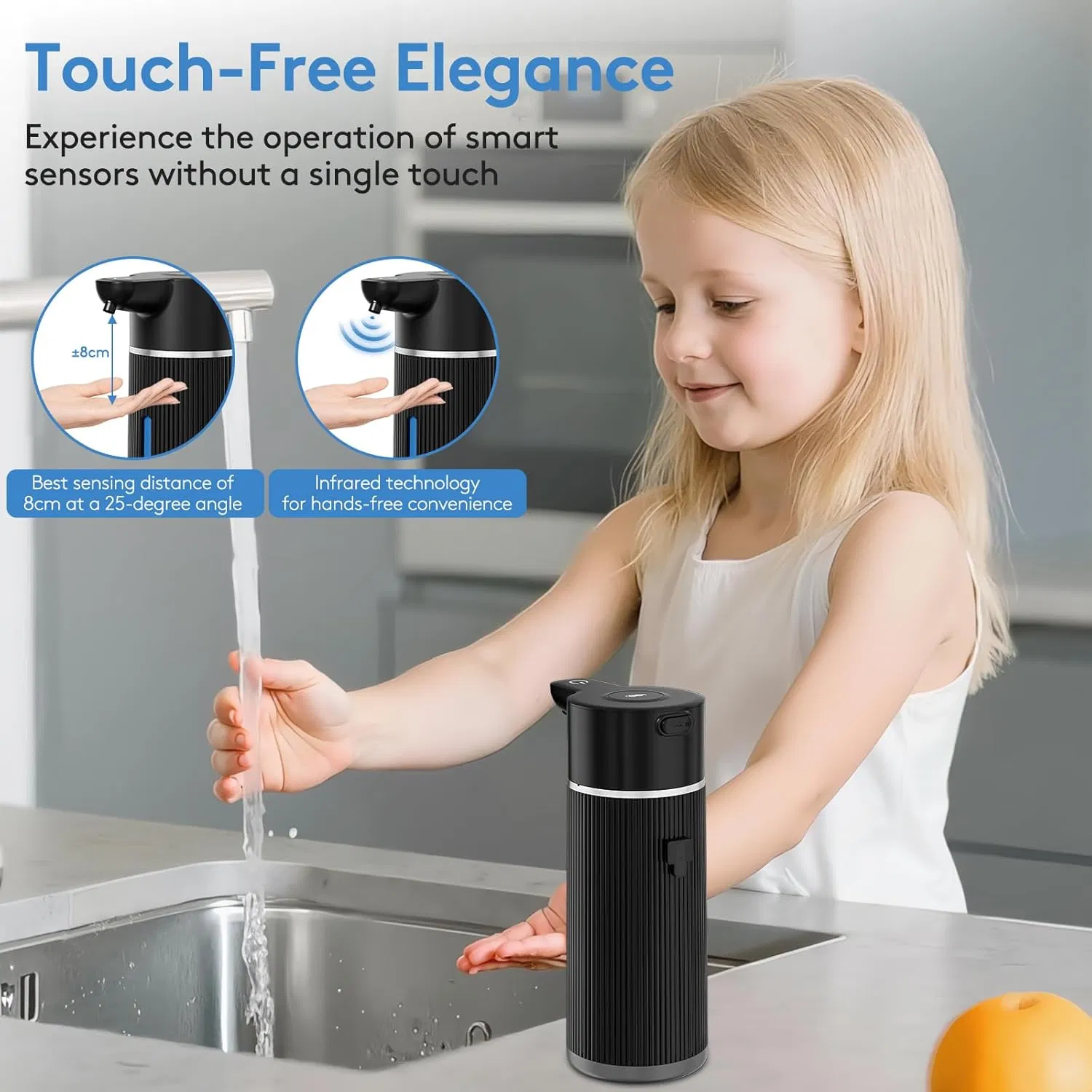 Adjustable and Touchless Automatic Soap Dispenser