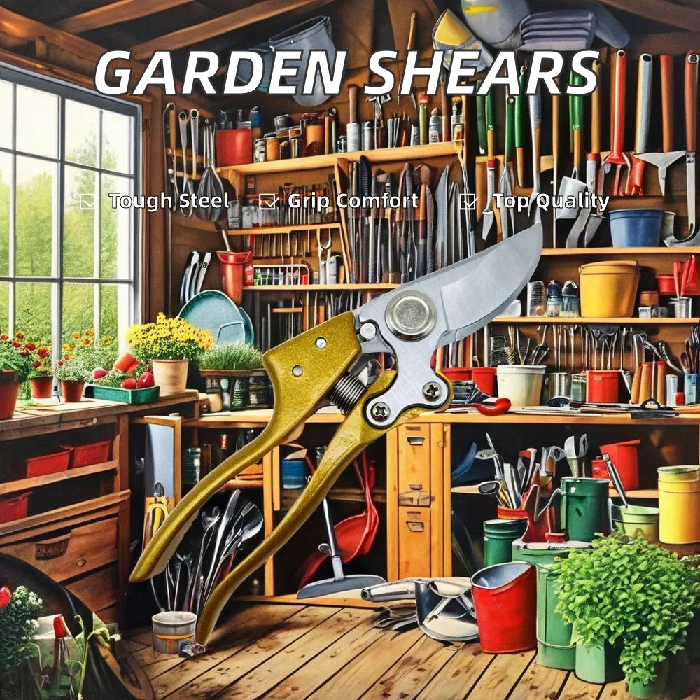 Professional Electric Pruning Shears for Heavy Duty Garden Tools