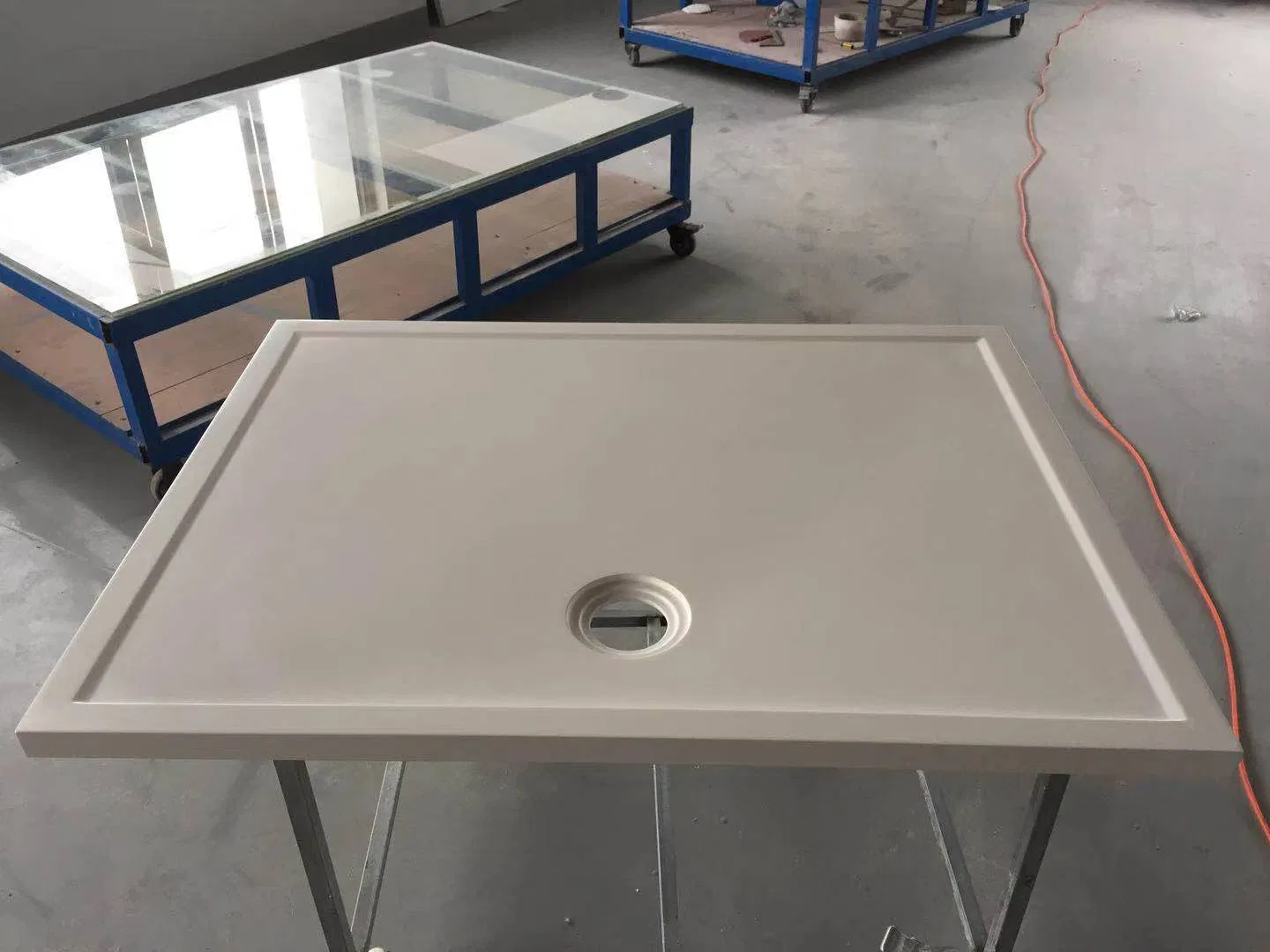 Artificial Composite Stone Shower Tray, Artificial Stone Shower Pan, Artificial Stone Shower Plate