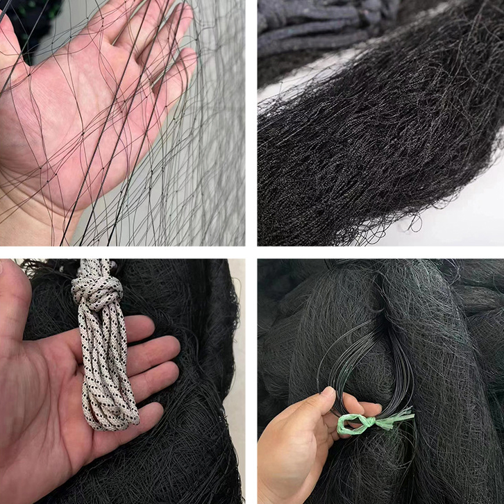 High-Strength Black Nylon Anti-Bird Bird Blocking Net Orchard Breeding Pool Protective Net