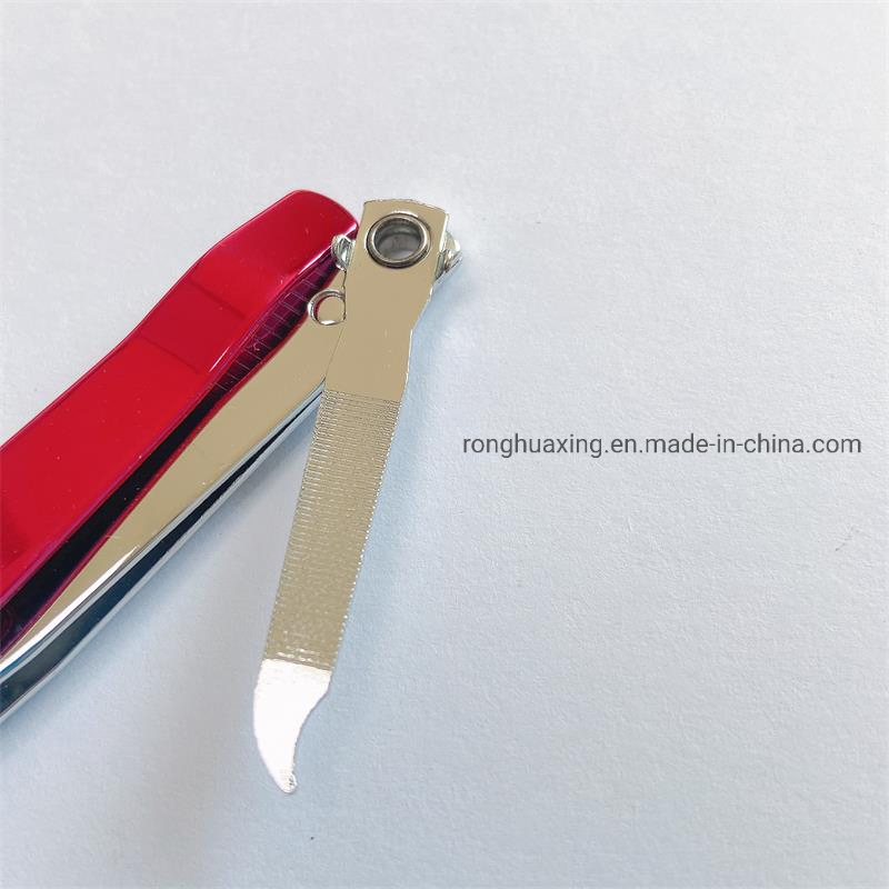 Toenail Clipper Cutter with Heat Transfer Pattern Printing and Nail File