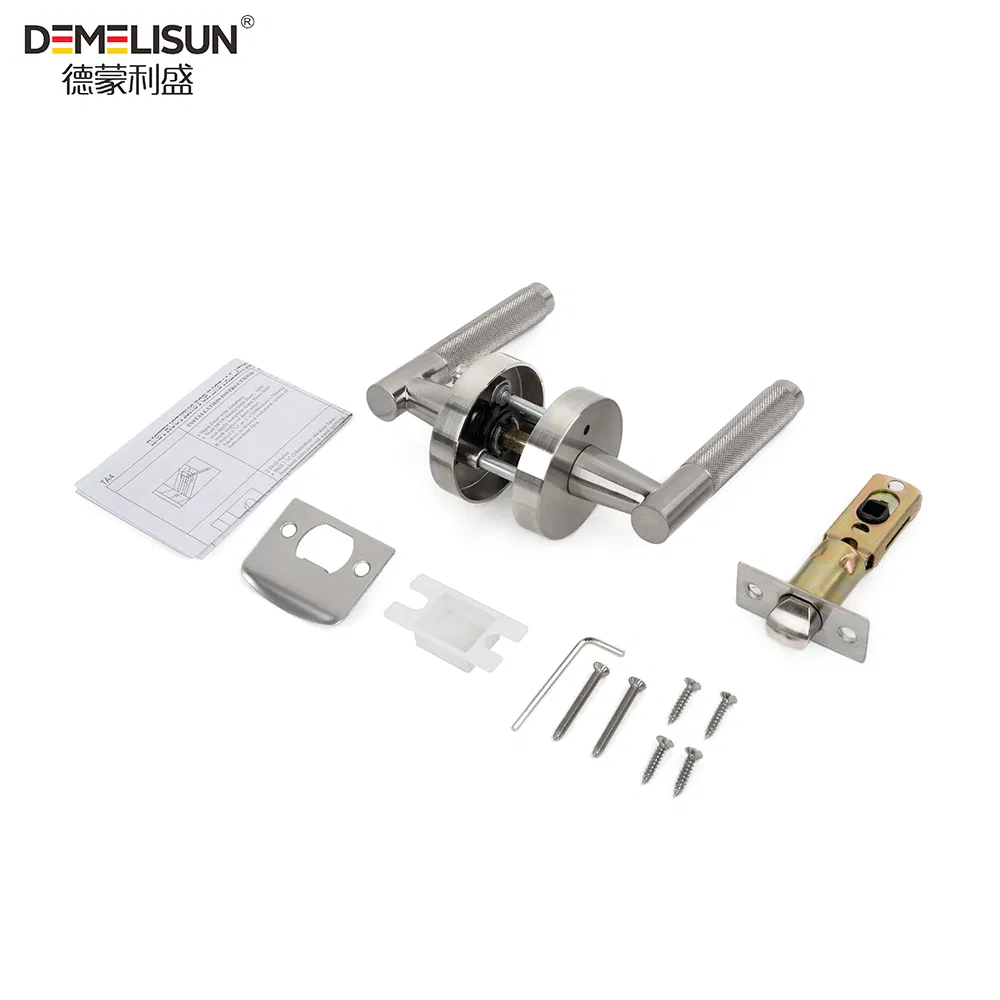 Custom Modern Door Locks Zinc Alloy Bedroom Bathroom Duty Door Lever Handle Lock
