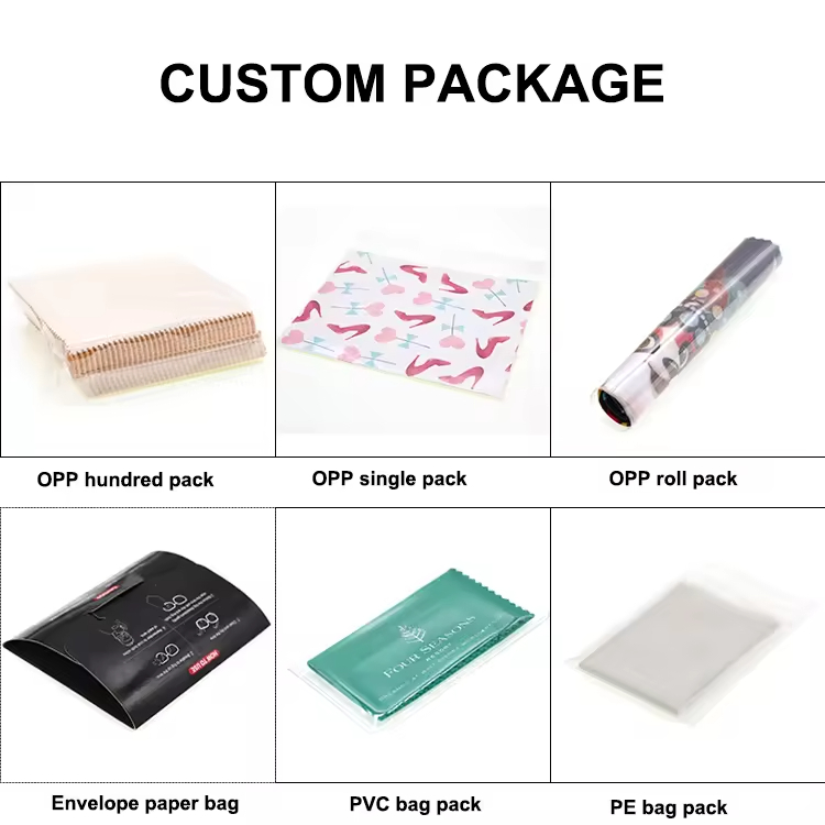 Wholesale Microfiber Suede Gold Silver Jewelry Cleaning Polishing Cloth with Logo Custom Paper Envelope Packed