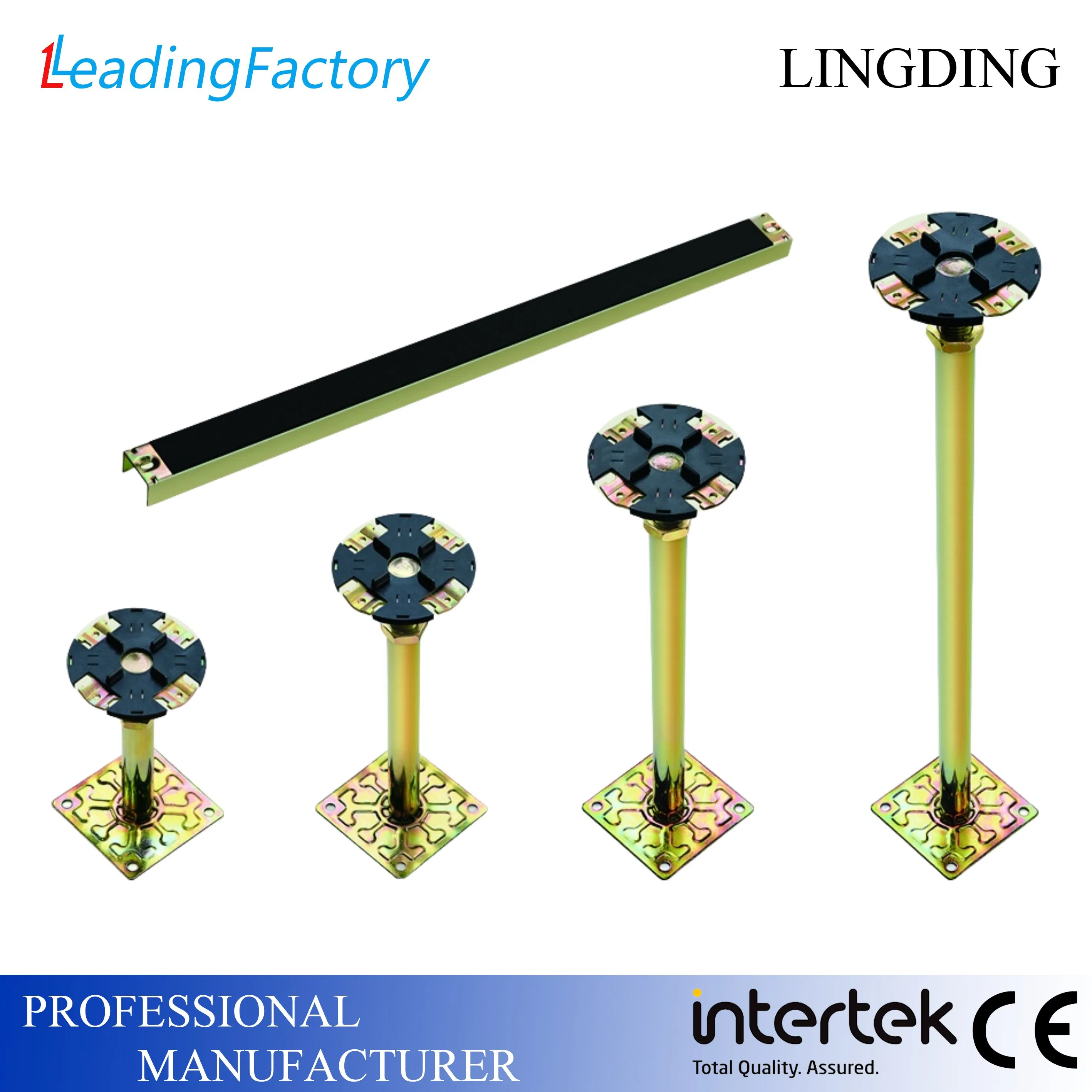 Lingding Strong Pedestal and Stringer for Steel and Calcium Sulfate Raised Access Floor