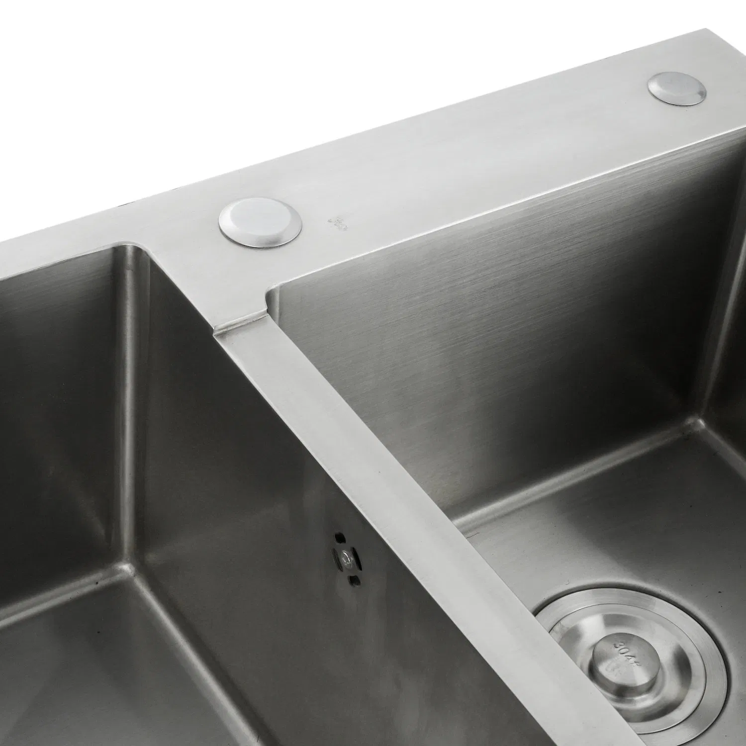 Commercial Black Double Bowl Kitchen Sink Stainless Kitchen Sink