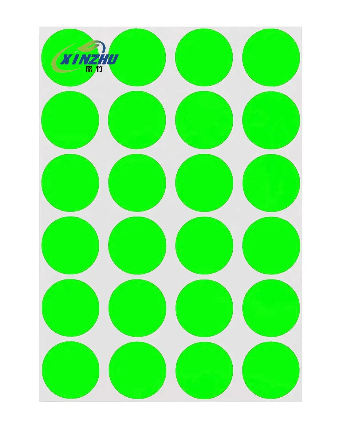 Jumbo Roll Fluorescent Self-Adhesive Label Materials