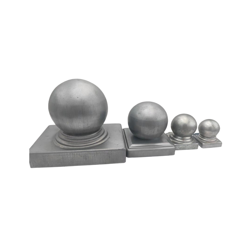 Ball Fence Post Cap Professional Custom Zinc Steel Stainless Steel Fence Accessories Metal Stamping Parts