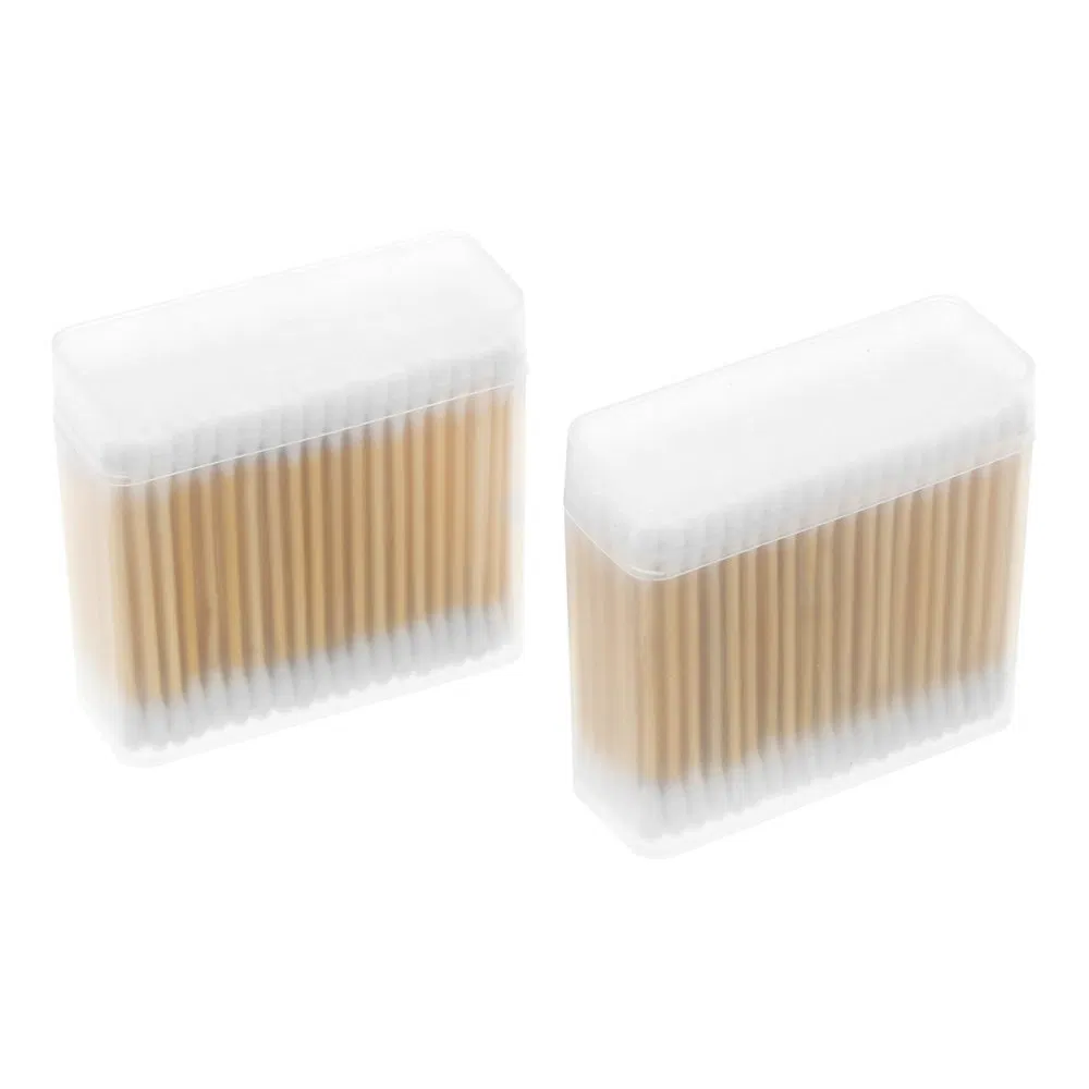 Tough Selected Materials Disposable Bamboo Stick Ear Cotton Buds