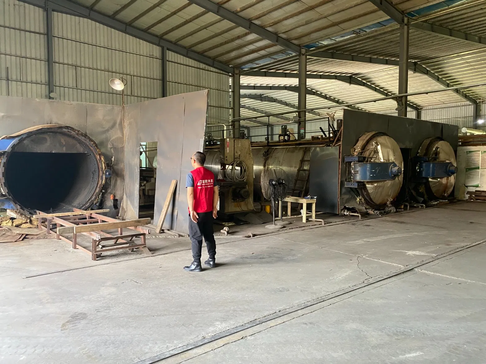 The China Most Advanced High Temperature Carbonization Equipment for Different Use for Thermo Wood