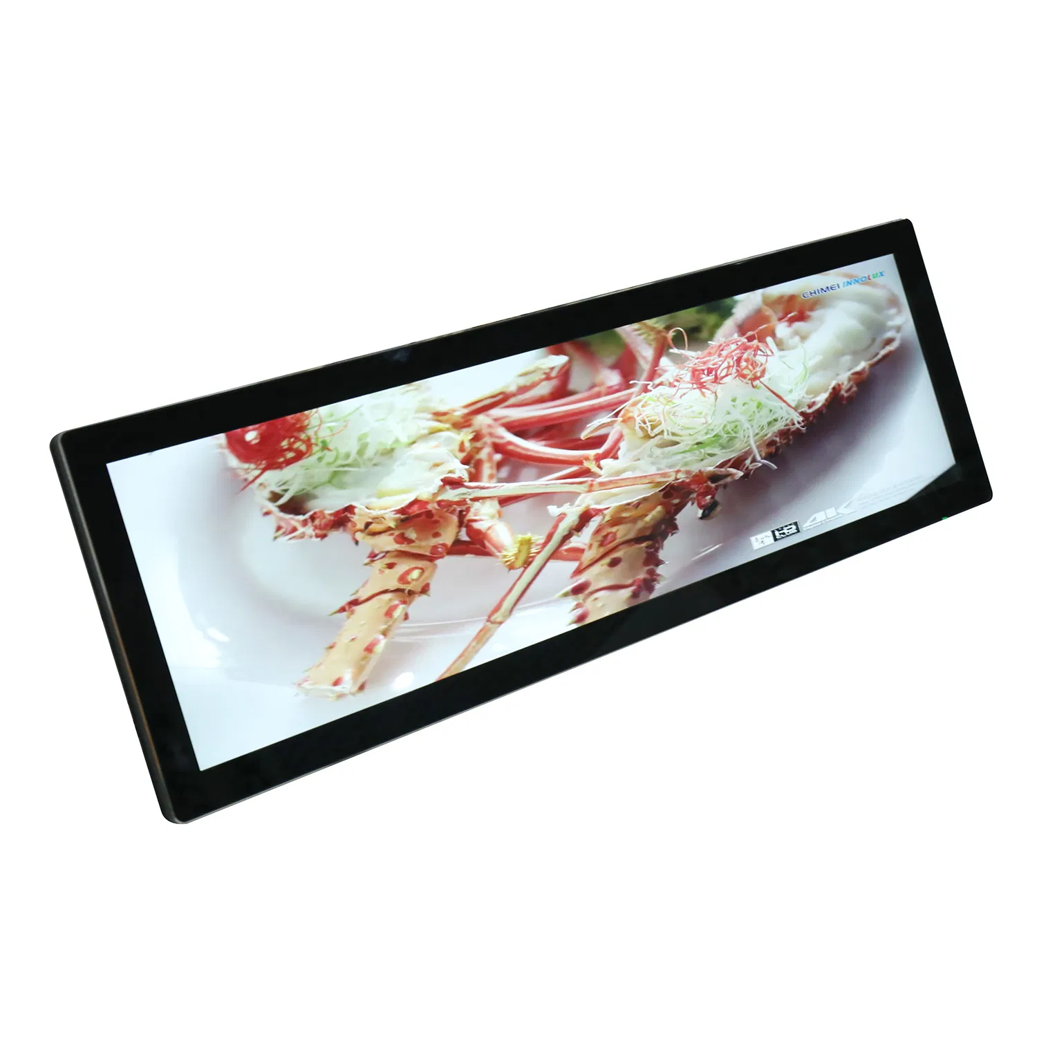 28.1inch Android Indoor Bar Type LCD Display Shelf Edge Banner LCD Display Ultra Thin Touch Screen LCD Stretch Bar Display