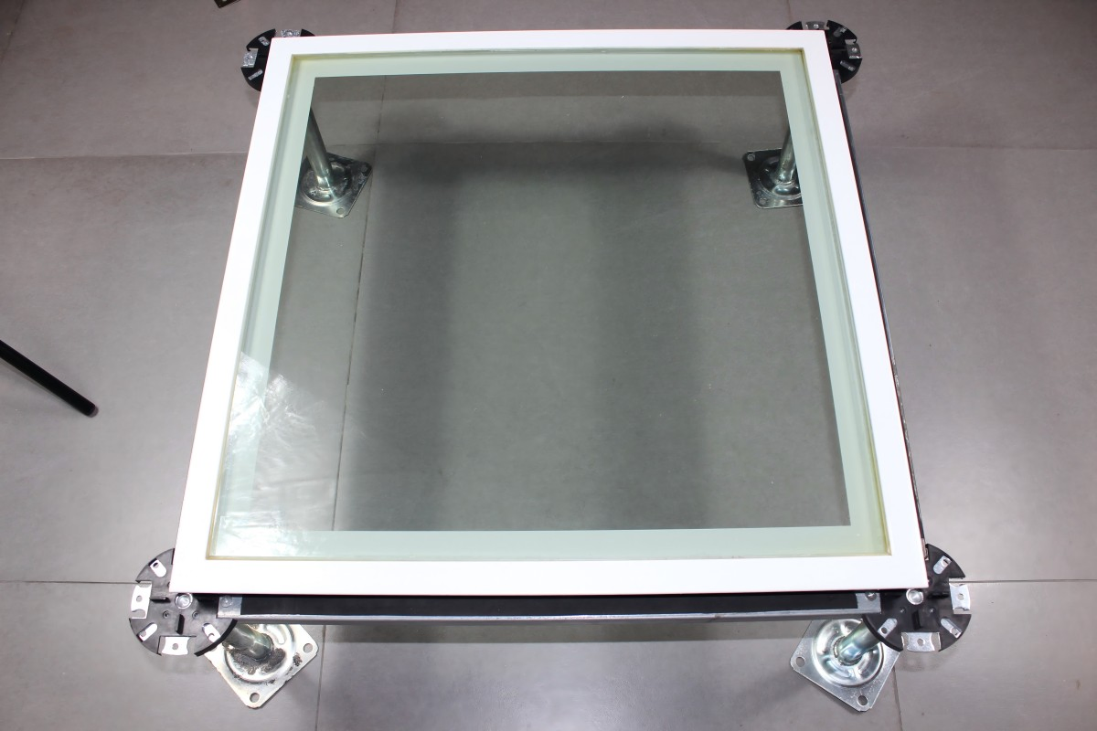 Premium Tempered Glass Access Floor Panels Glass Floor for Stylish Interiors