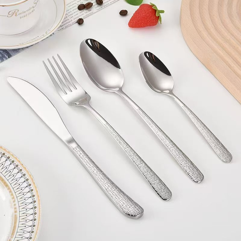 Stainless Steel Easy-Clean Durable Hotel Grade Sleek Design Cutlery Set