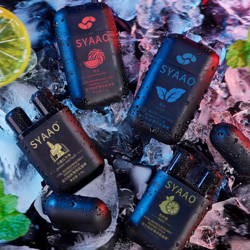 New Design Double-End Nasal Inhaler with Wicks