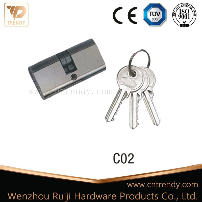 Zamak Window Hardware Door Lock Furniture Front Interior Door Handle (Z6181-ZR09)