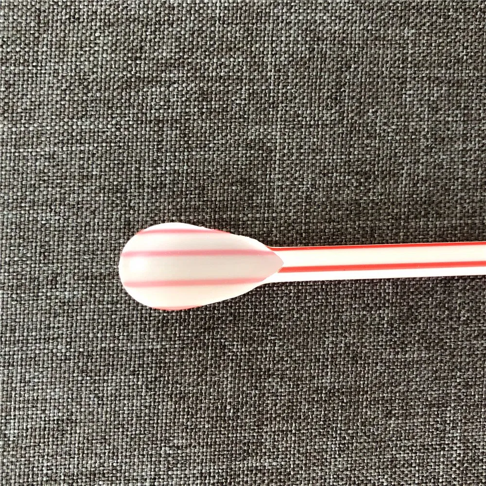 Wholesale Biodegrade Eco-Friendly Cutlery Diameter 6mm /8mm/12mm PLA Plastic Stripe Spoon Straw