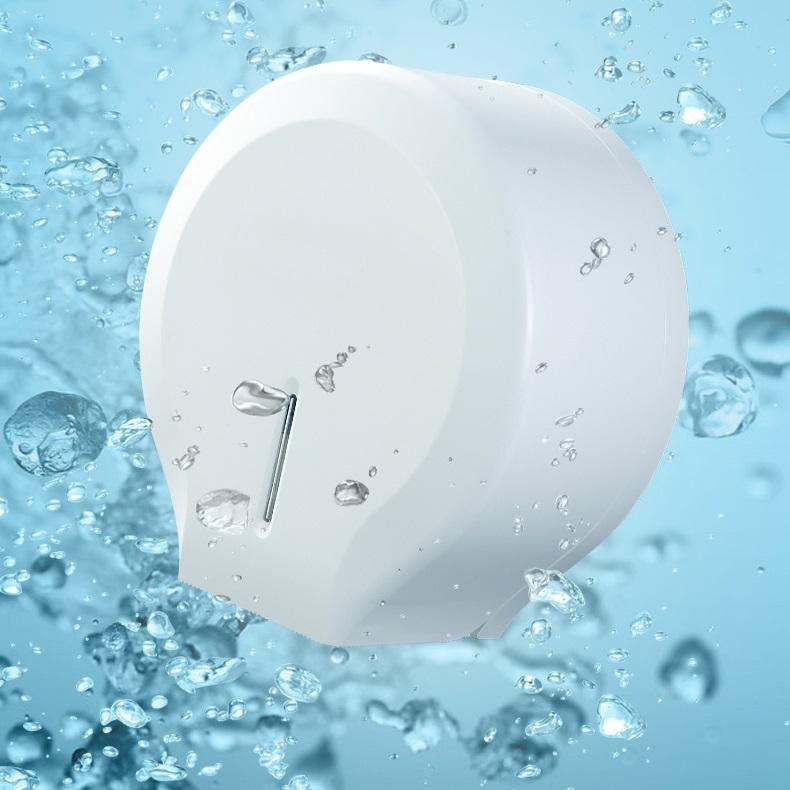 Project Customization White Modern Toilet Accessories Wall Mount Plastic Toilet Tissue Box