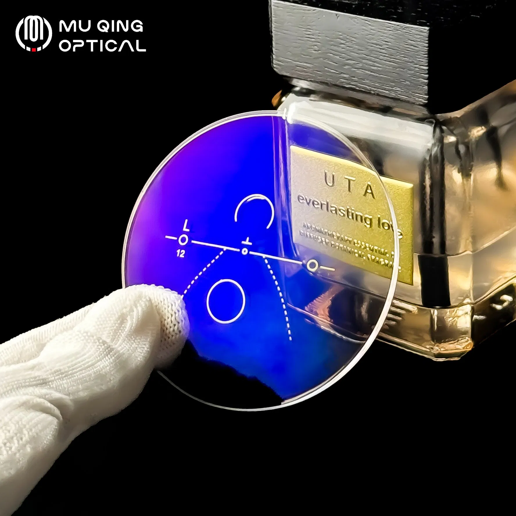 1.56 Multifocal Blue Cut Light Block Photogrey Optical Progressive Photochromic Lenses Optical Eyeglasses Lens