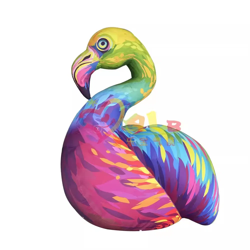 Boyi Flamingo Bird Inflatable Balloon for Jungle Theme Decoration