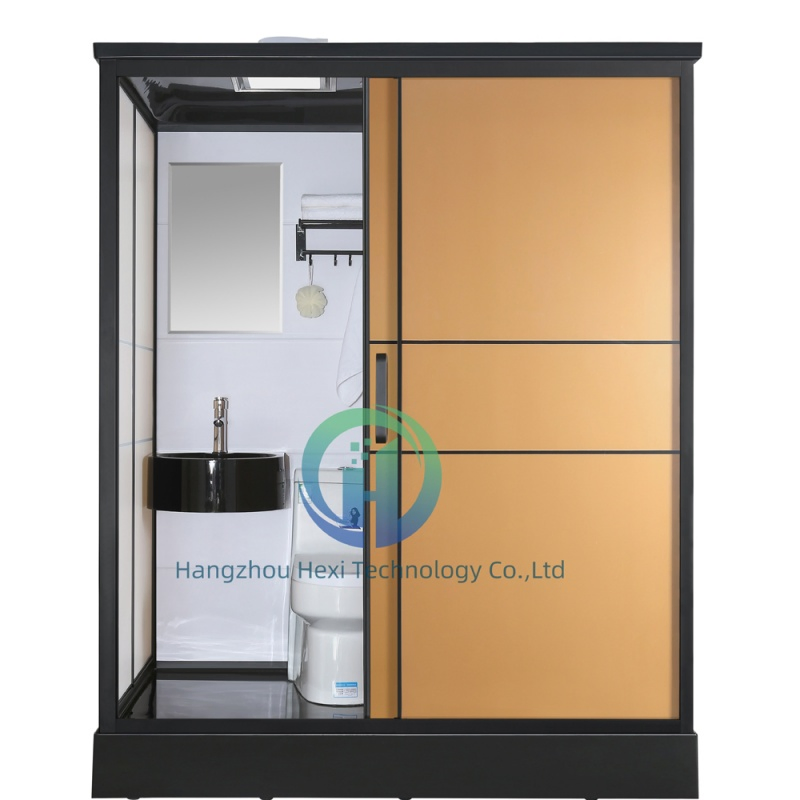 Modern Sanitary Ware Toilet and Shower Prefab Bathroom Unit