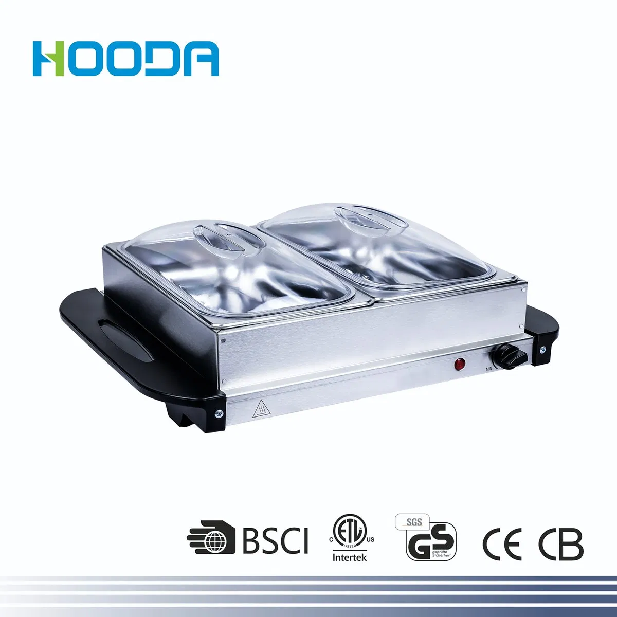 Hotel Electric Heating Buffet Warming Stove, Buffet Stove, Canteen Fast Food Buffet Warming Basin, Warming Pot for Commercial Use