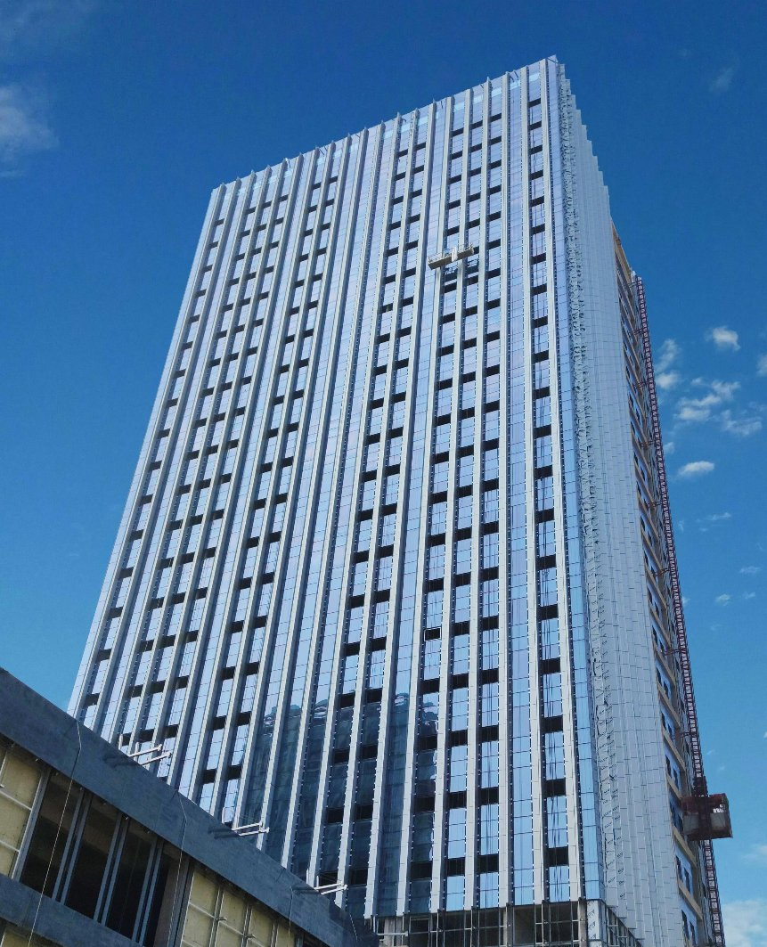 Exterior Coating Building Materials Fireproof Aluminum Curtain Wall Solid Panels