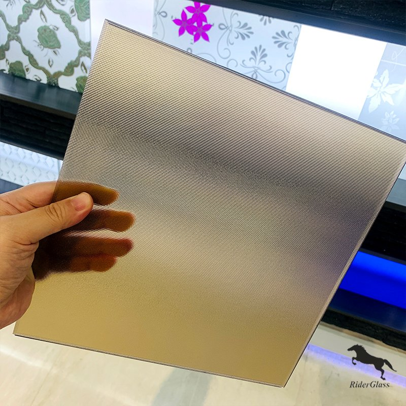 3mm 4mm 5mm 6mm Clear Mistlite Patterned Figured Glass