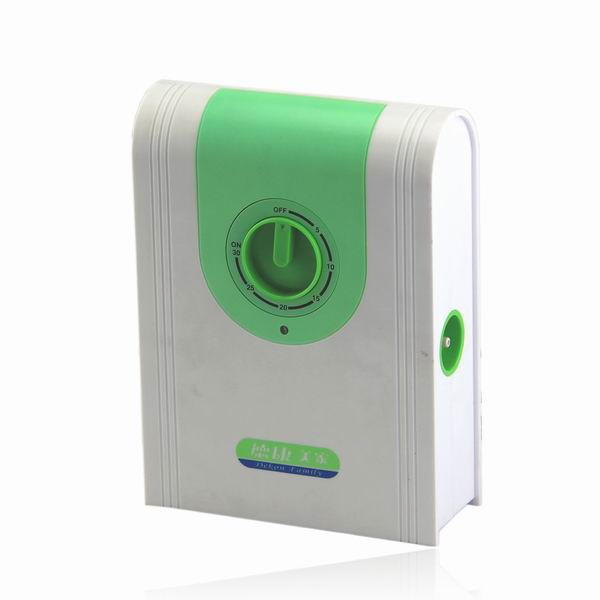 Portable Timer Control 300mg/H Ozone Air Water Generator for Fruit and Vegetables Purifier